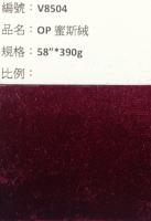 蜜斯絨毛巾布_V8504